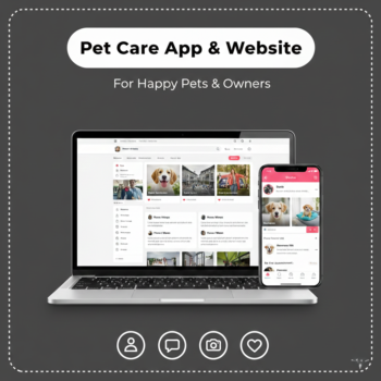 Pet Care App & Website Development
