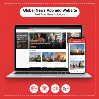 Global News App & Website Development
